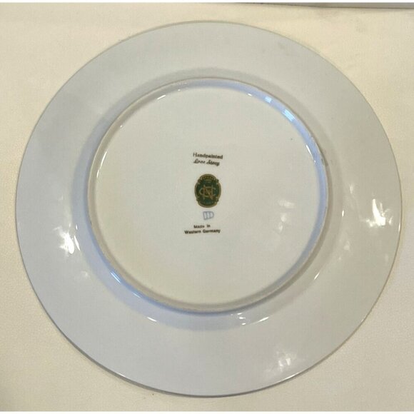 Vintage Fragonard Love Story Porcelain Plate 11" - Bavaria, Germany - Picture 3 of 5